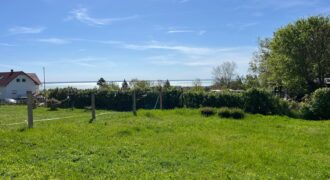 Balatonalmádi panorámás telek eladó