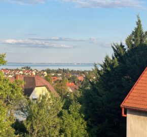 Balatonfüredi panorámás ingatlan