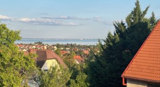 Balatonfüredi panorámás ingatlan