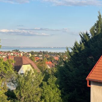 Balatonfüredi panorámás ingatlan