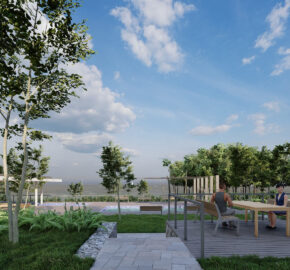 Balatoni panorámás lakás