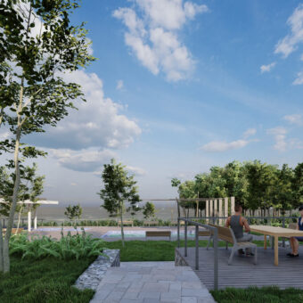 Balatoni panorámás lakás