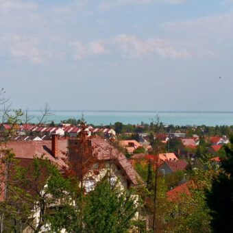 Balatonfüredi panorámás ingatlan