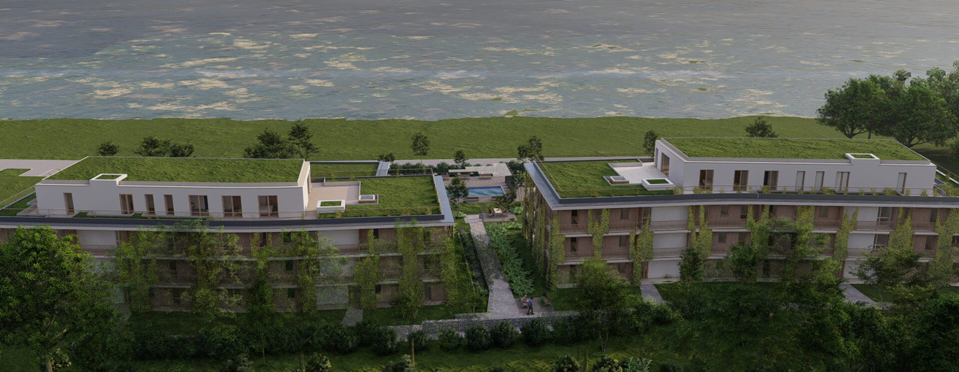 Balatonföldvár panorámás új építésű lakás